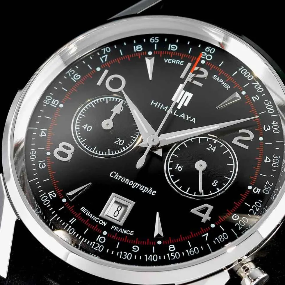 Montre Lip Himalaya Chrono Noir