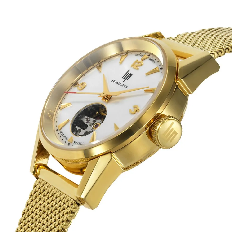 Montre Lip Himalaya Cœur Battant Blanc