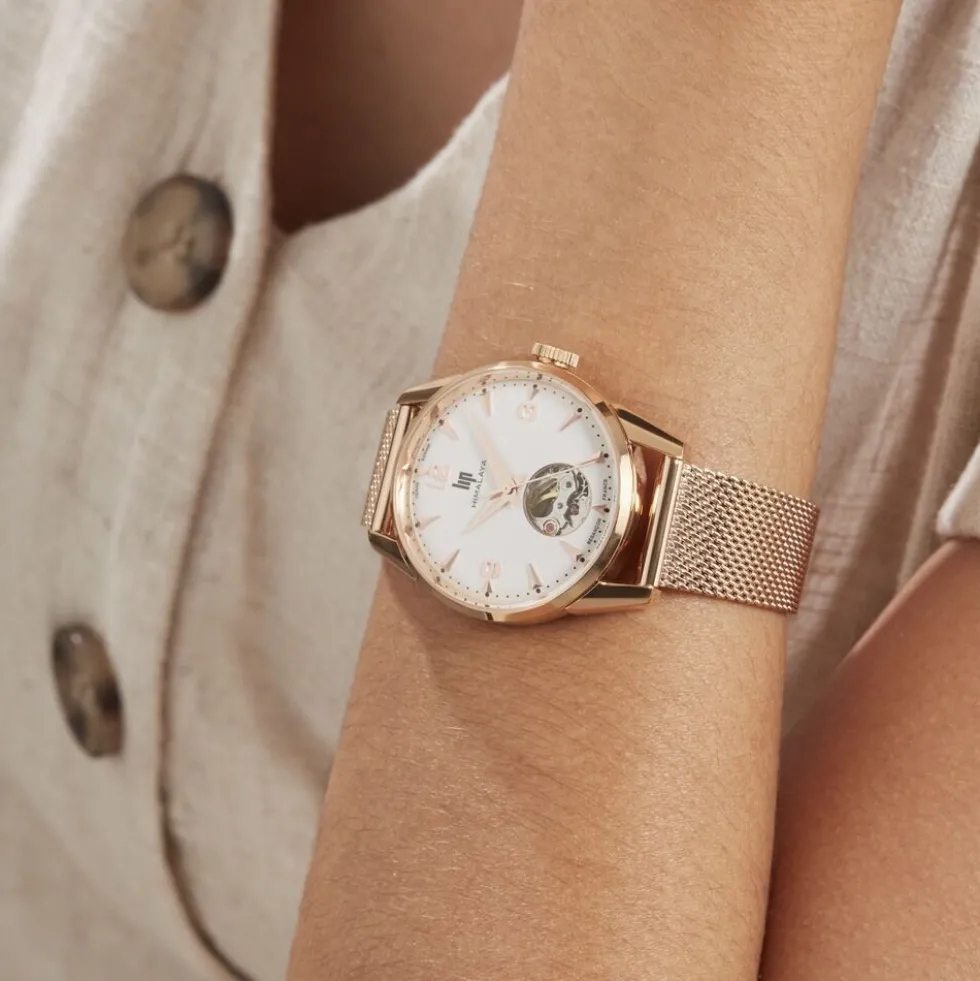 Montre Lip Himalaya Cœur Battant Blanc