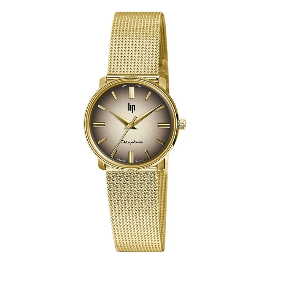 Montre Lip Himalaya Dauphine 29 Marron