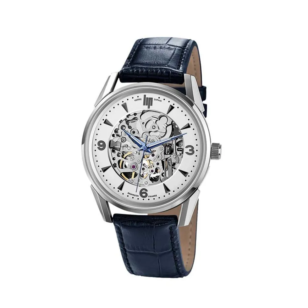 Montre Lip Himalaya Squelette Argenté