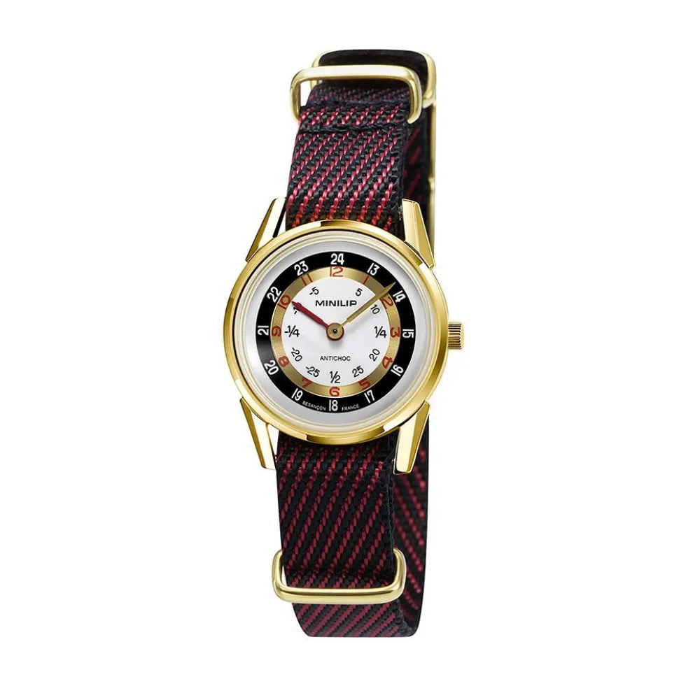Montre Lip Mini Argenté