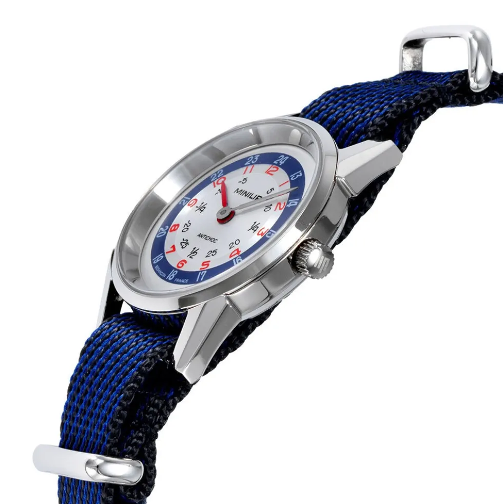 Montre Lip Mini Argenté