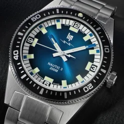 Montre Lip Nautic 3 Bleu