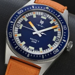 Montre Lip Nautic 3 Bleu