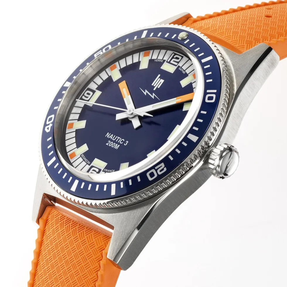 Montre Lip Nautic 3 Bleu