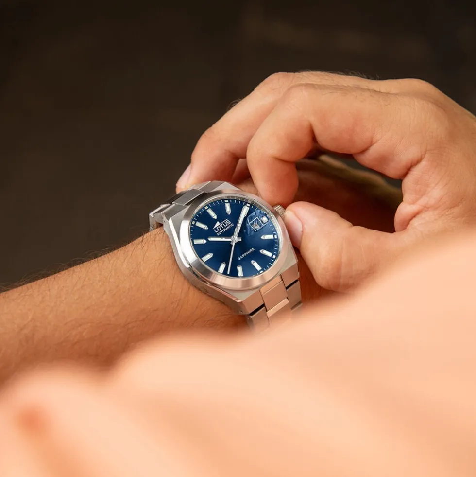 Montre Lotus Automatico Bleu