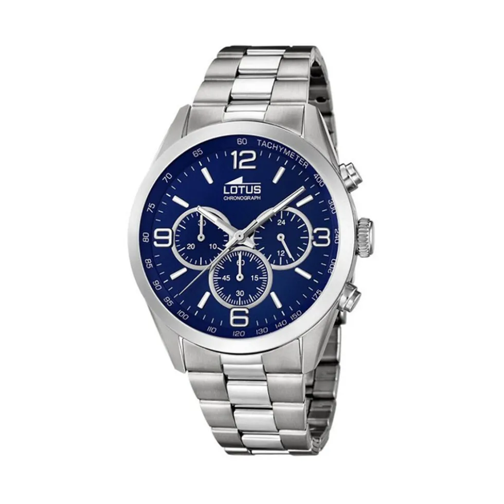 Montre Lotus Minimalist Bleu