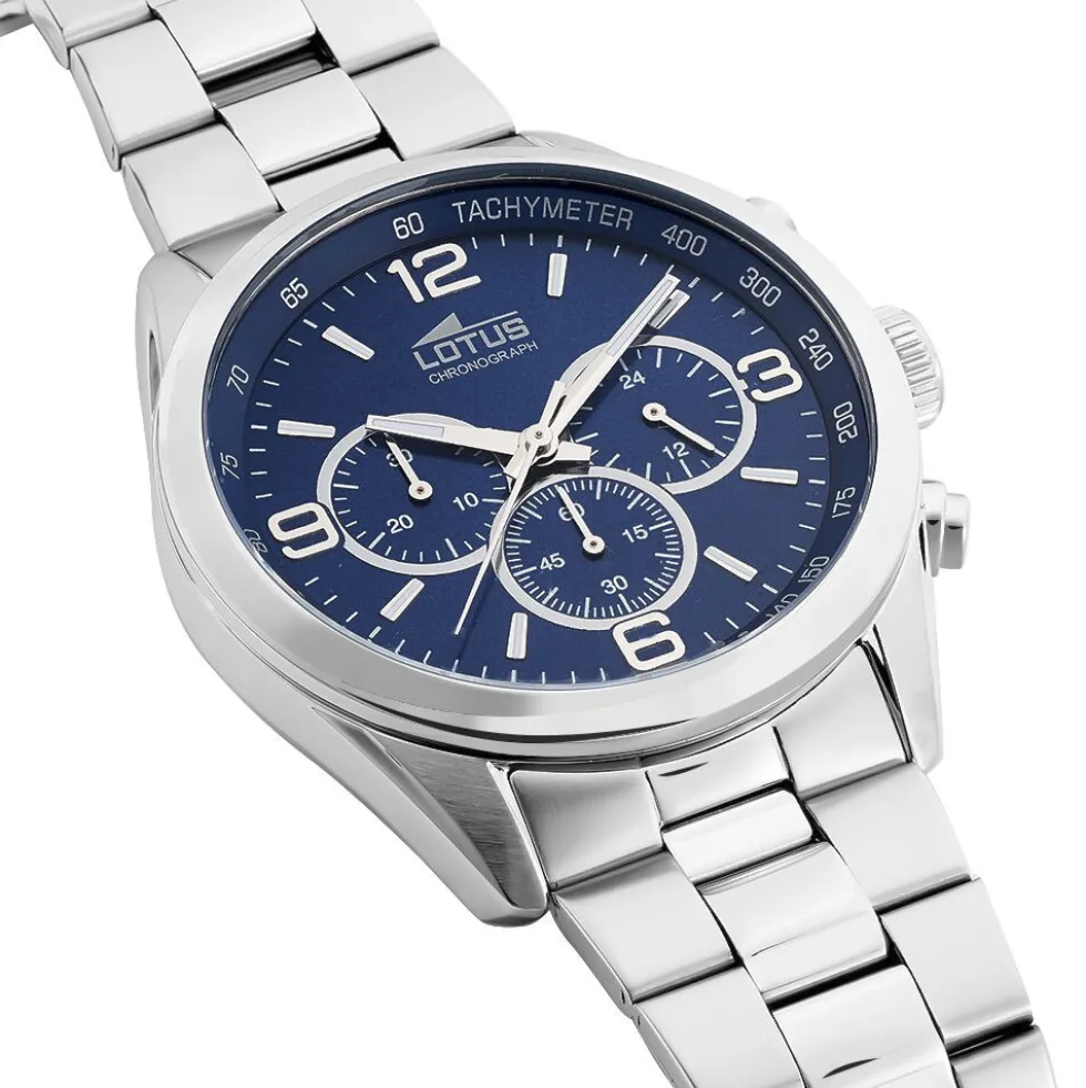 Montre Lotus Minimalist Bleu