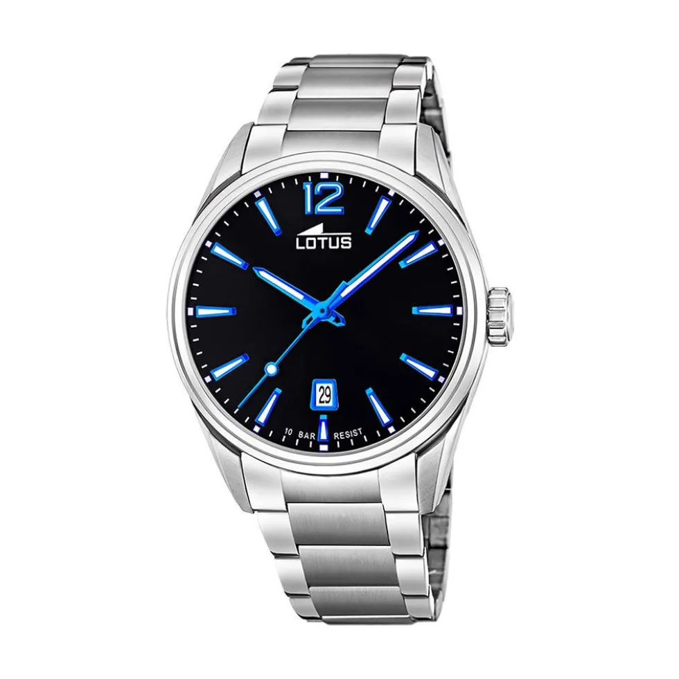 Montre Lotus Minimalist Noir