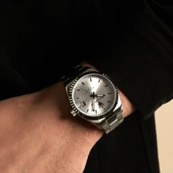 Montre Maserati Competizione Argenté