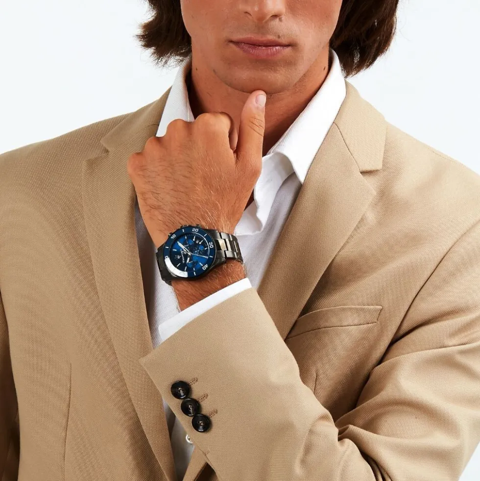 Montre Maserati Competizione Bleu