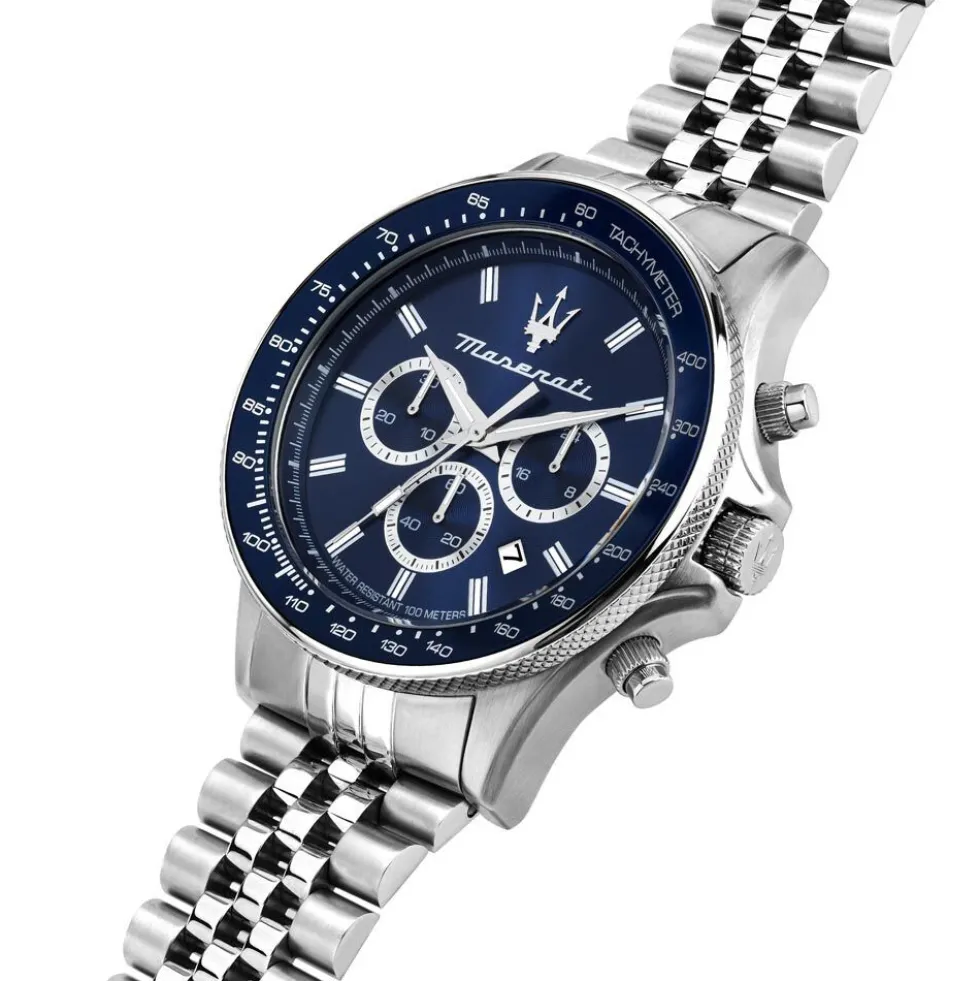 Montre Maserati Sfida Bleu