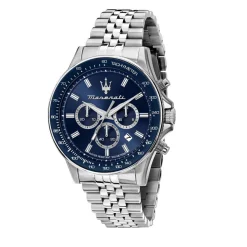 Montre Maserati Sfida Bleu