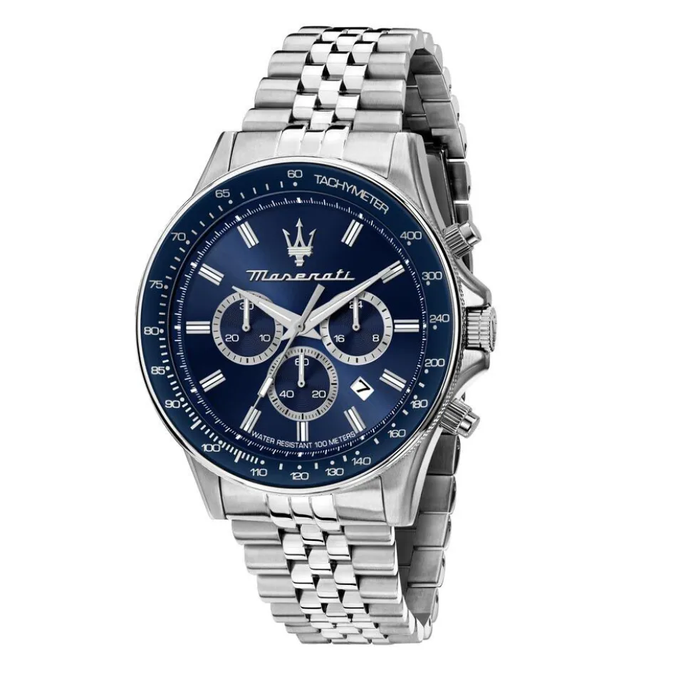 Montre Maserati Sfida Bleu
