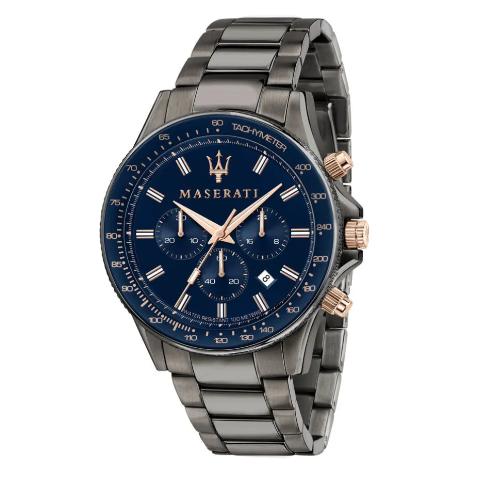 Montre Maserati Sfida Bleu