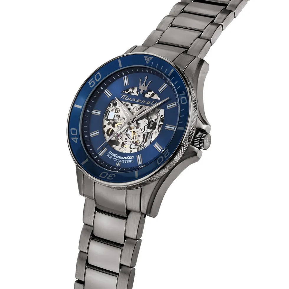 Montre Maserati Sfida Bleu