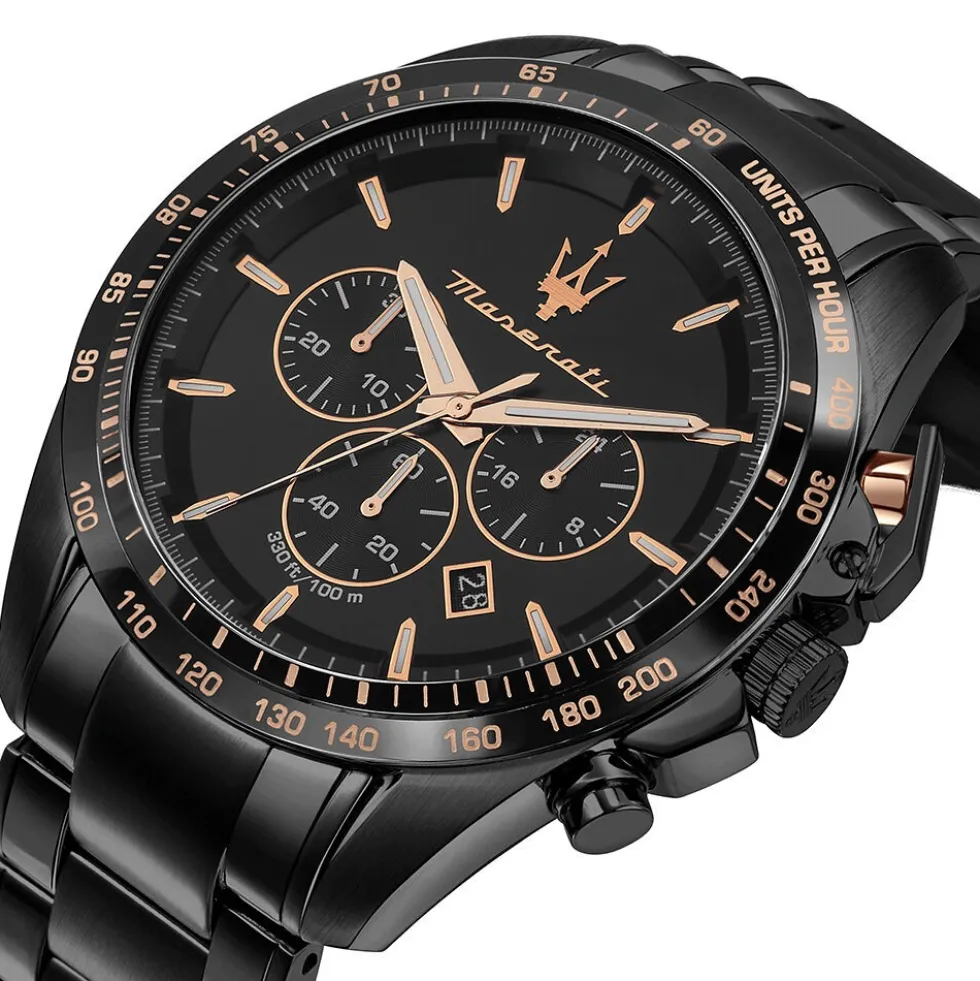 Montre Maserati Traguardo Noir