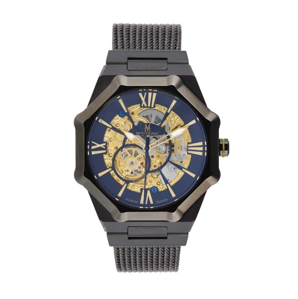 Montre Montignac Octogon Automatique Noir