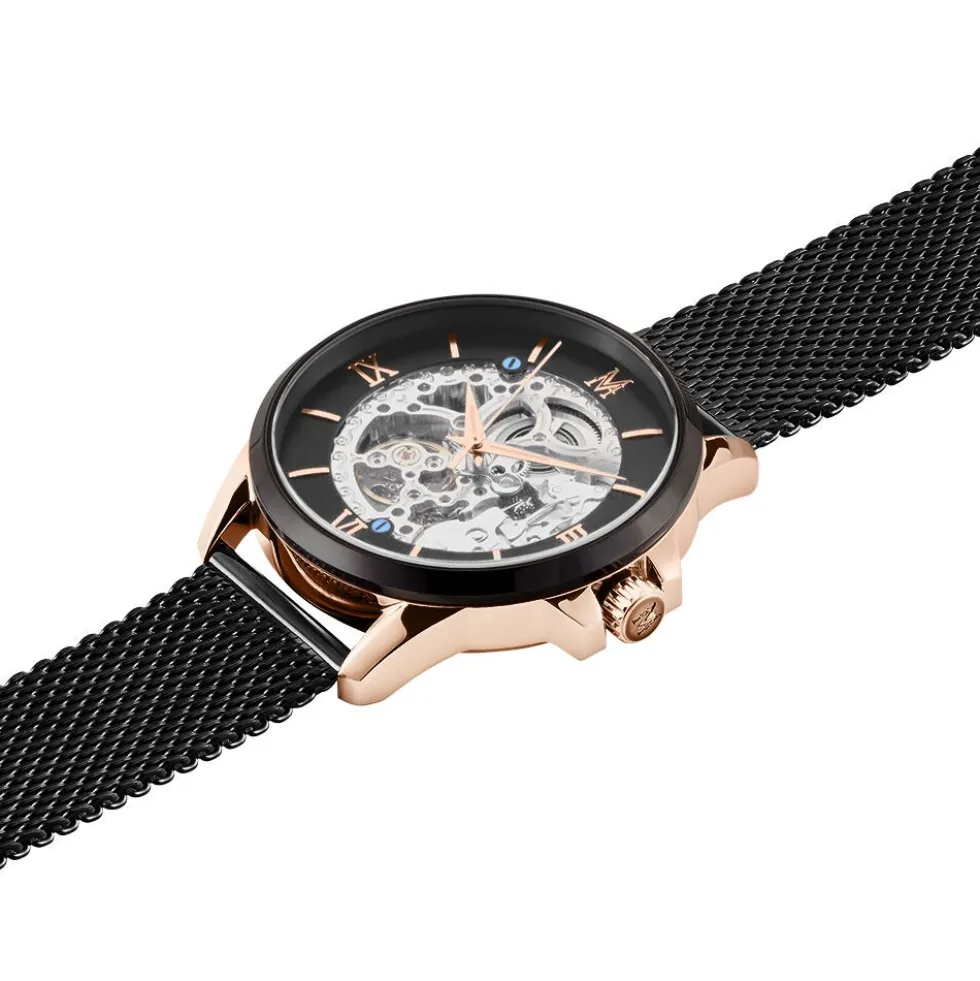 Montre Montignac Round Automatique Noir