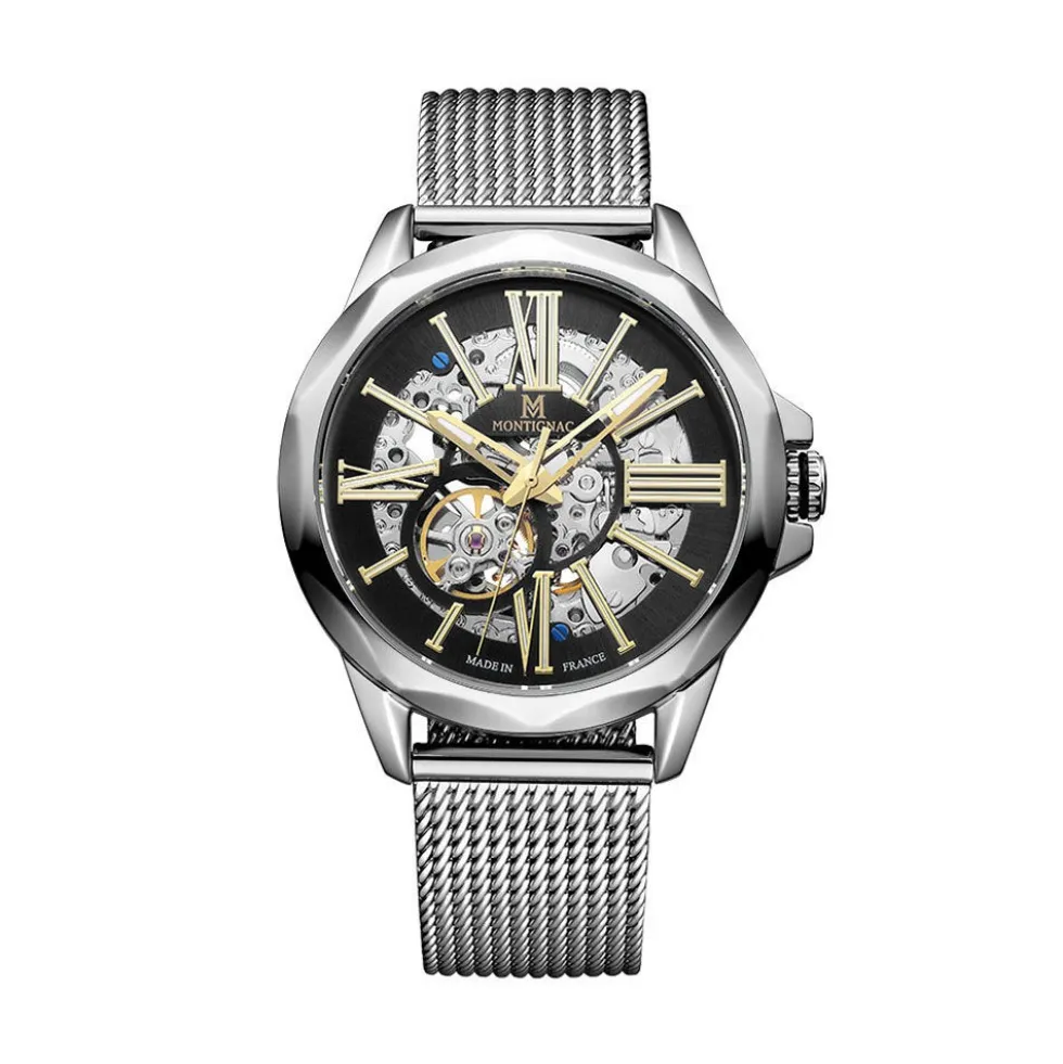 Montre Montignac Round Automatique Noir