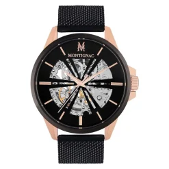 Montre Montignac Round Automatique Noir