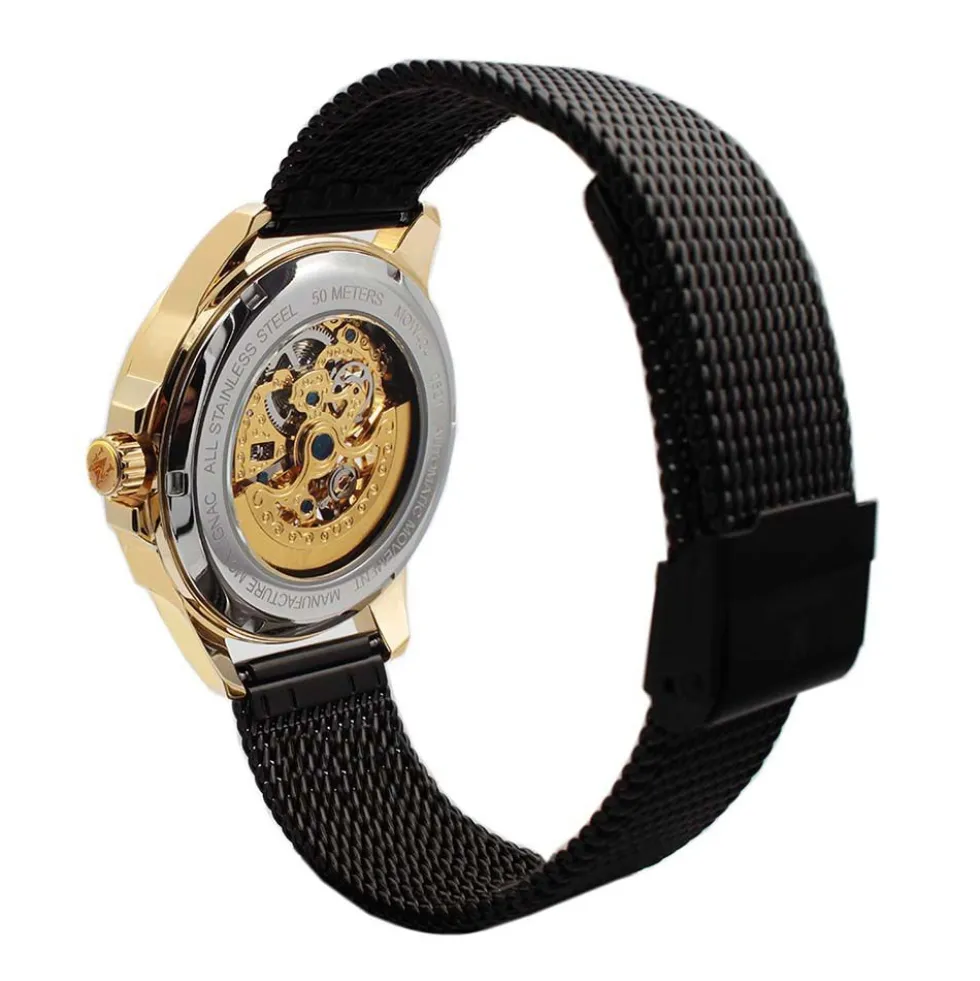 Montre Montignac Round Automatique Noir