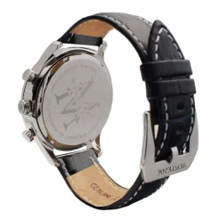 Montre Montignac Round Chrono Bleu