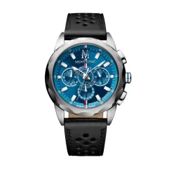 Montre Montignac Round Multifonction Bleu