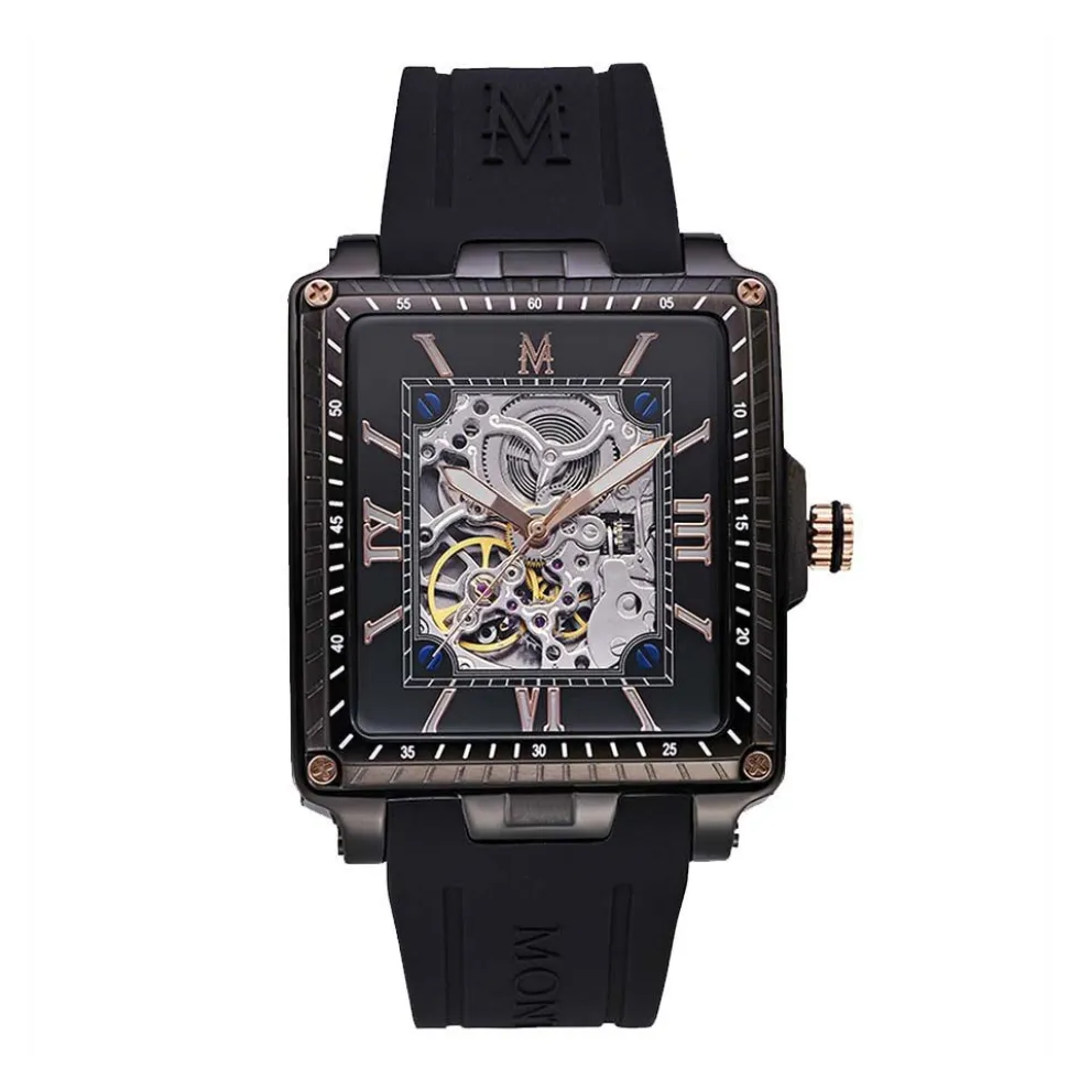 Montre Montignac Square Automatique Noir