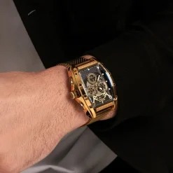 Montre Montignac Tonneau Noir