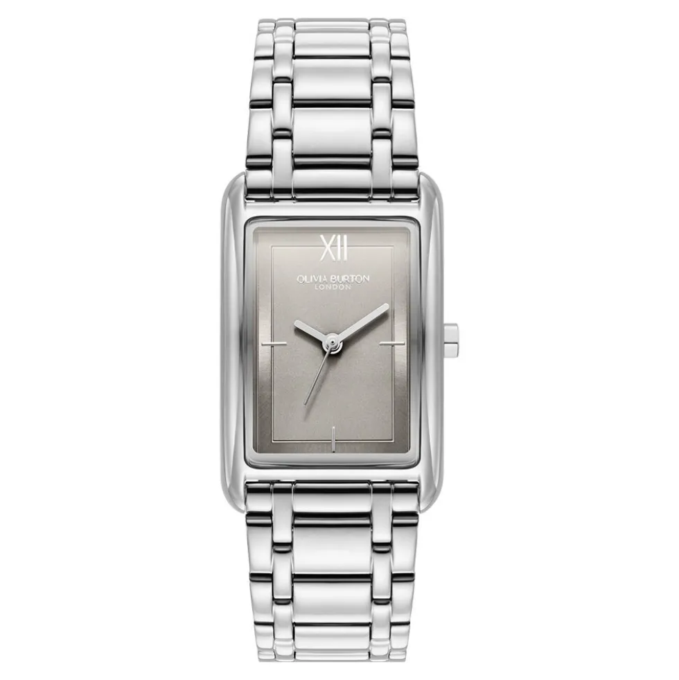 Montre Olivia Burton Grove Gris