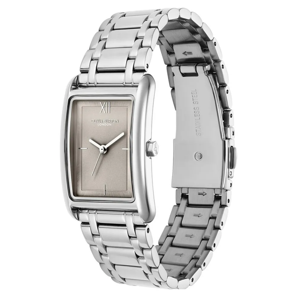 Montre Olivia Burton Grove Gris