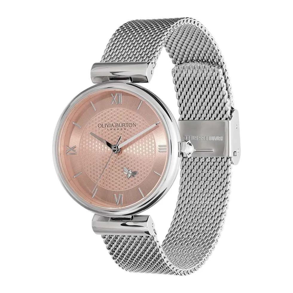 Montre Olivia Burton Minima Bee Rose