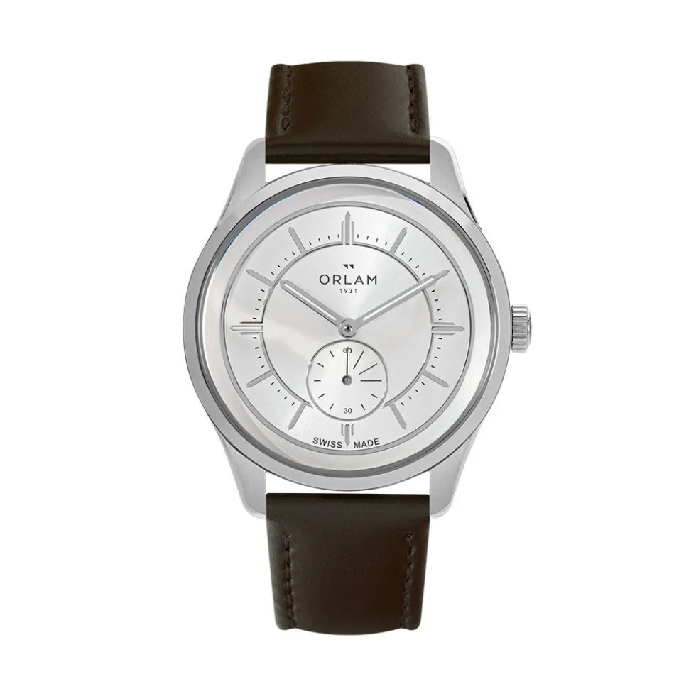 Montre Orlam Echo Argenté