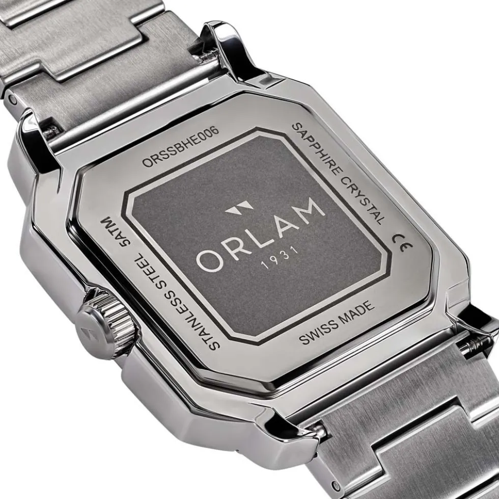 Montre Orlam Heritage Bleu London