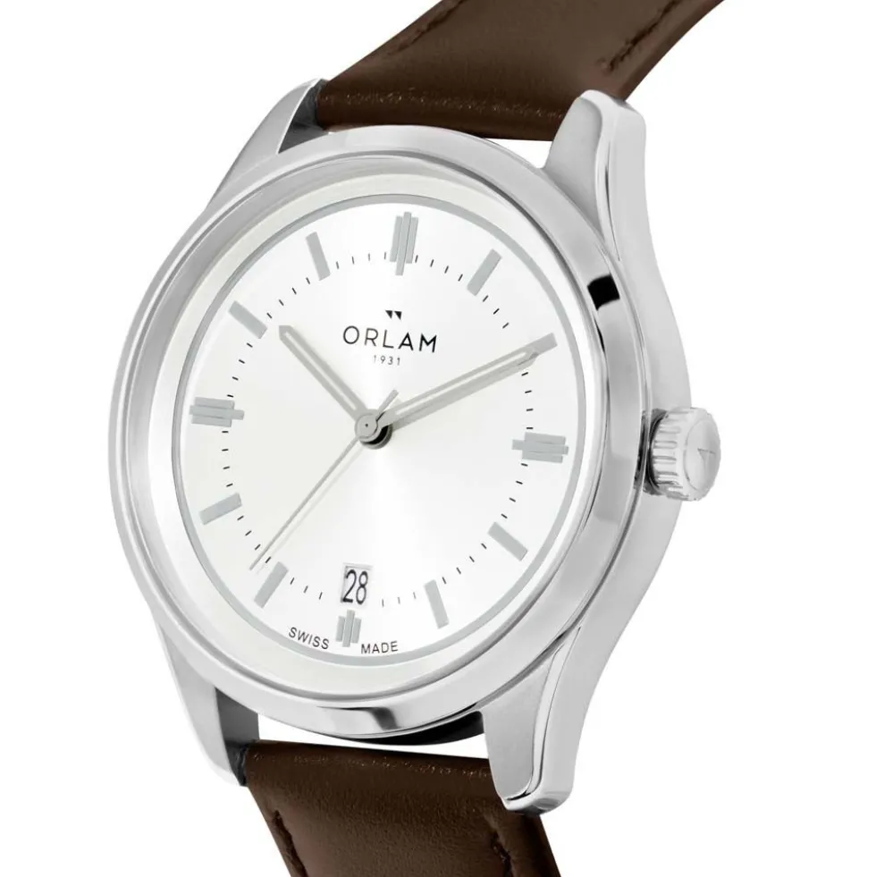 Montre Orlam Pulse Argenté