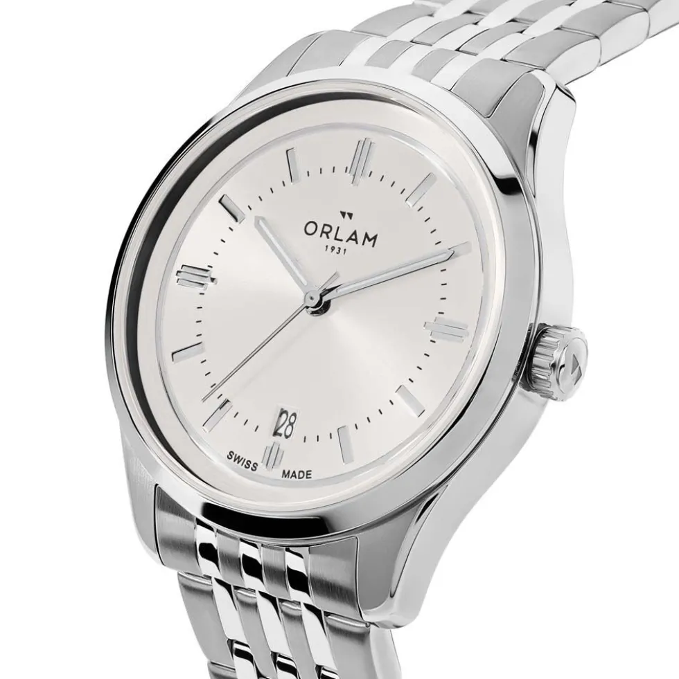 Montre Orlam Pulse Argenté