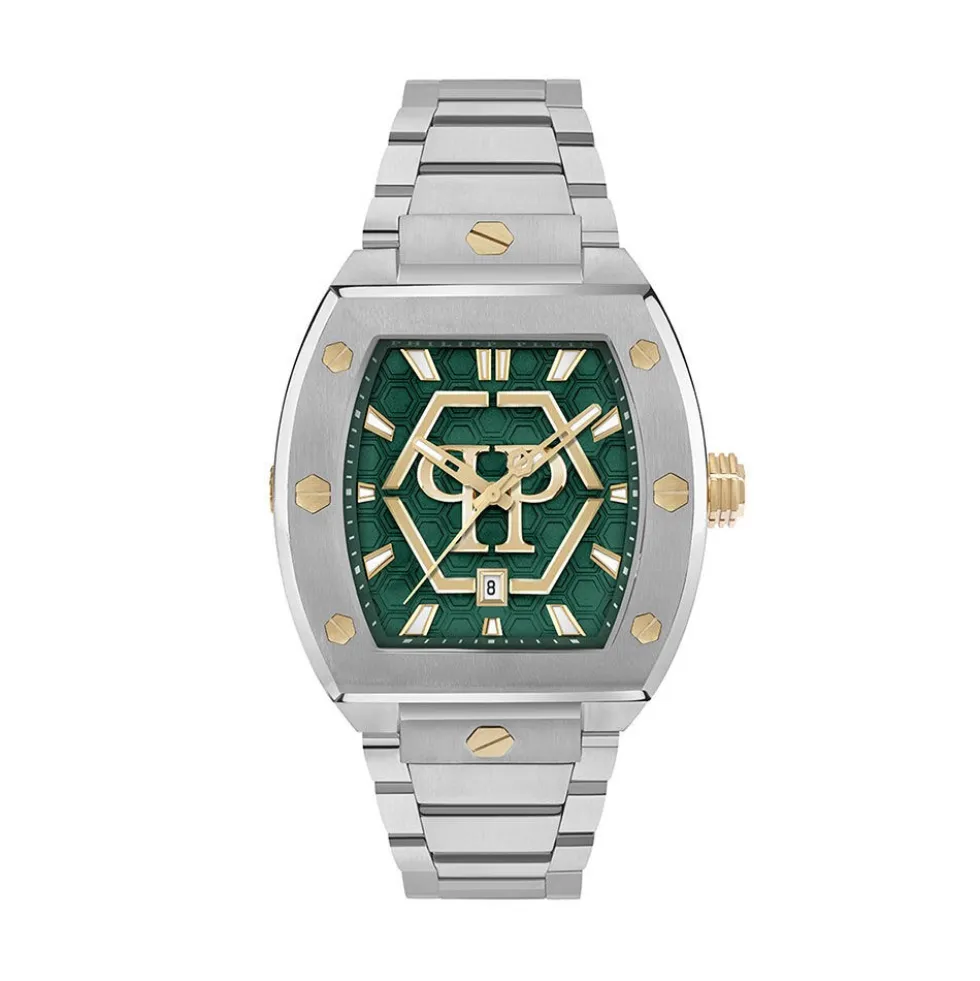 Montre Philipp Plein Hexagon Phantom Vert
