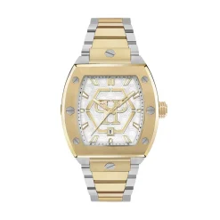 Montre Philipp Plein Hexagon Phantom Argenté