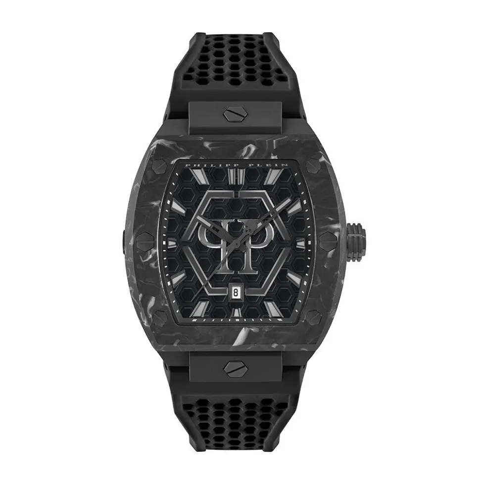 Montre Philipp Plein The Hexagon Phantom Noir