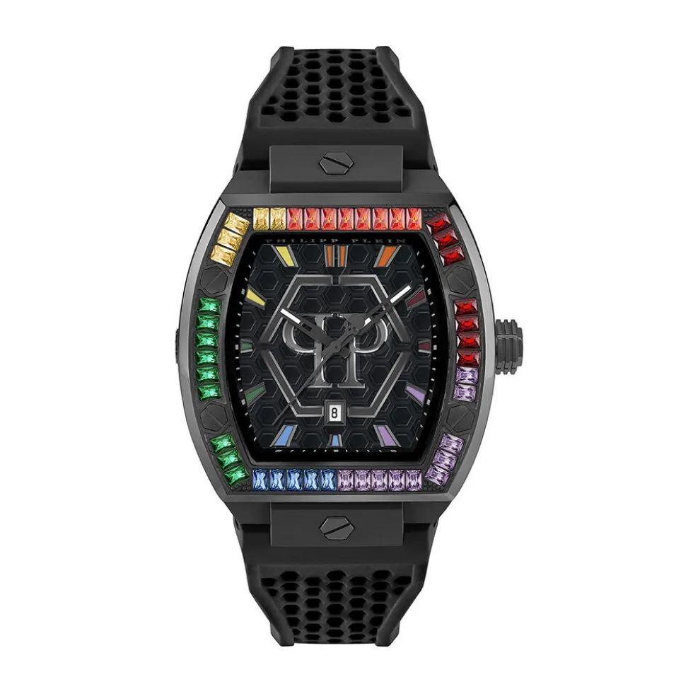 Montre Philipp Plein The Hexagon Phantom Noir