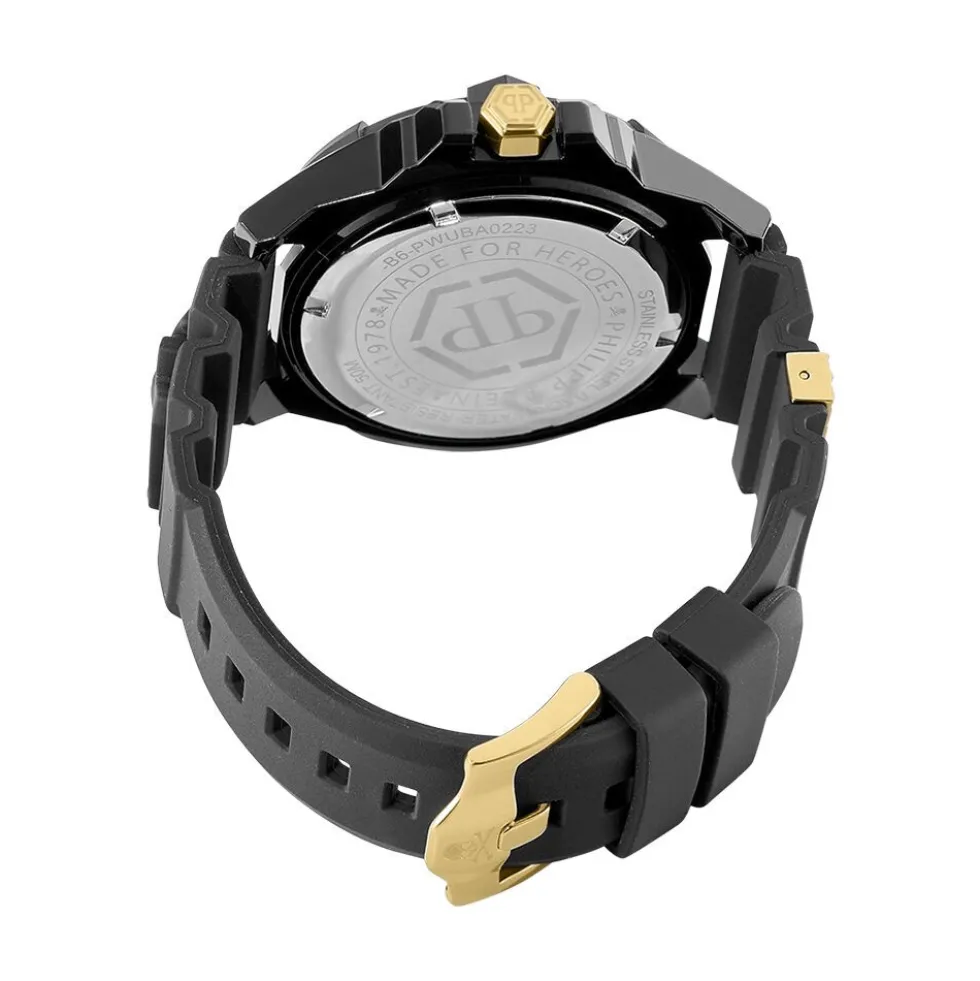Montre Philipp Plein The Skull Ecoceramic Noir