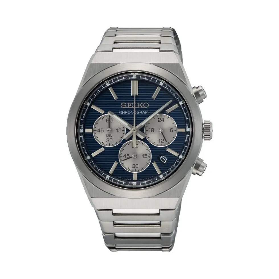 Montre Seiko Classique Bleu