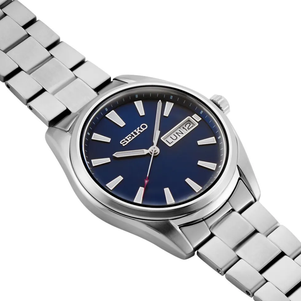 Montre Seiko Classique Homme Bleu