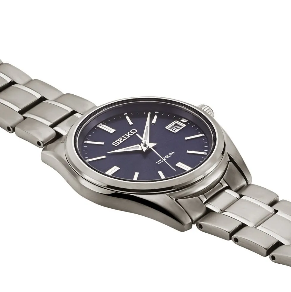 Montre Seiko Classique Titane Noir