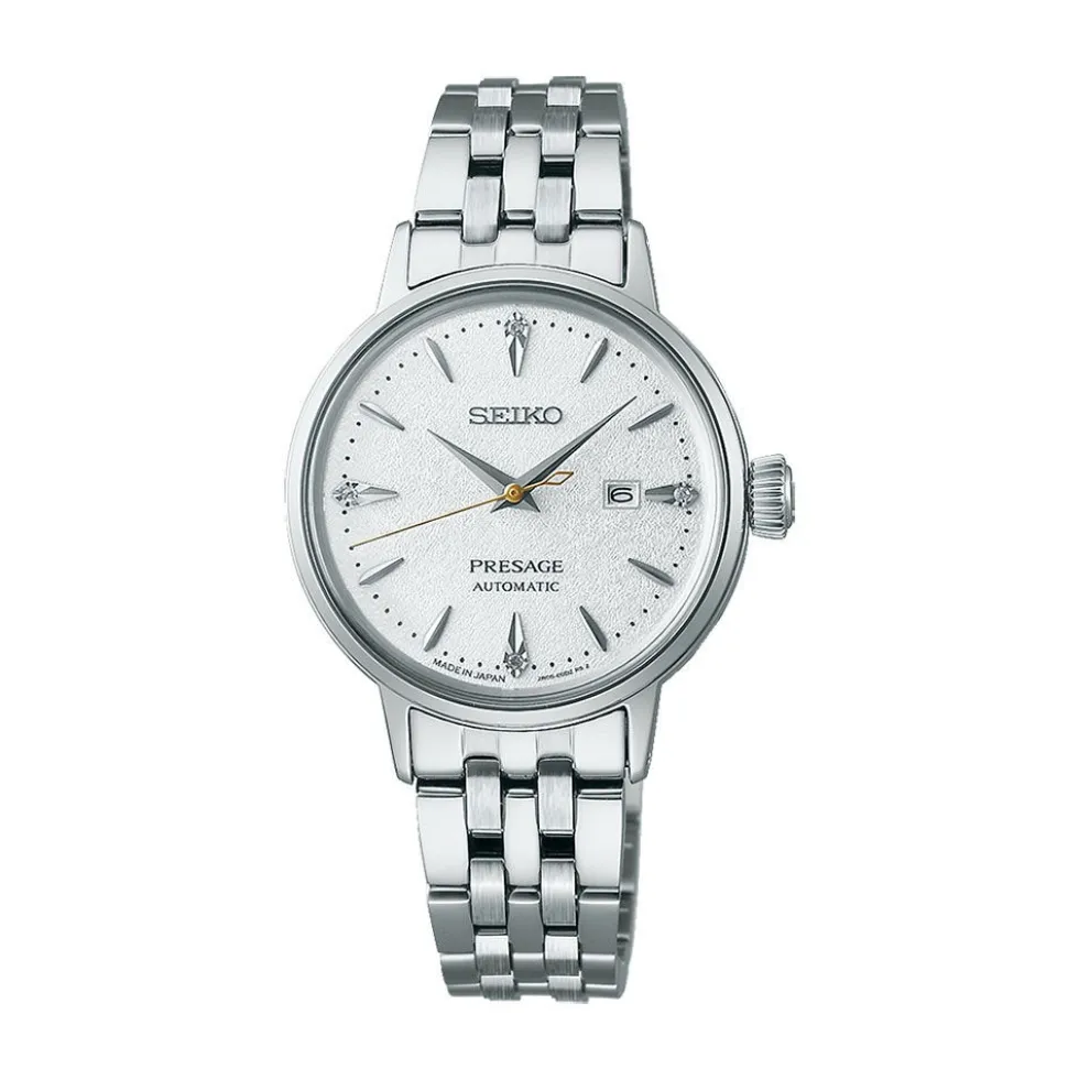 Montre Seiko Presage Cocktail Blanc