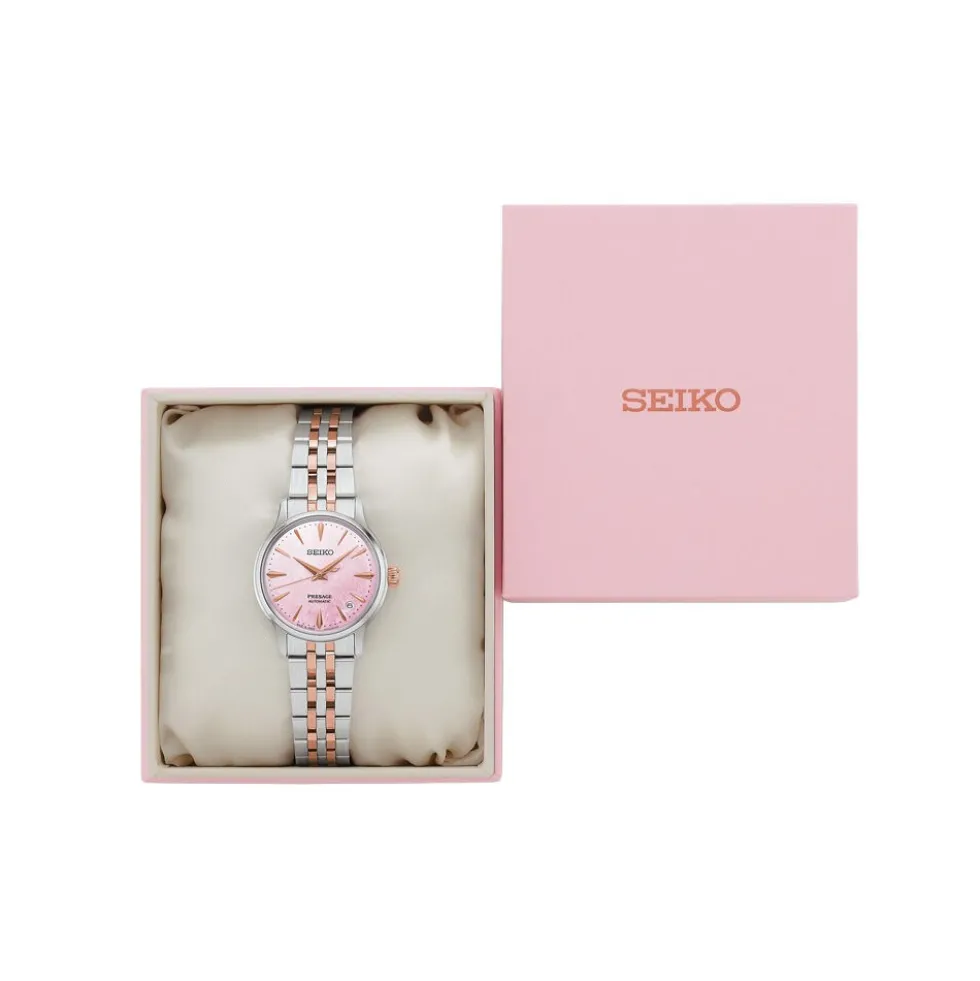 Montre Seiko Presage Cocktail Rose