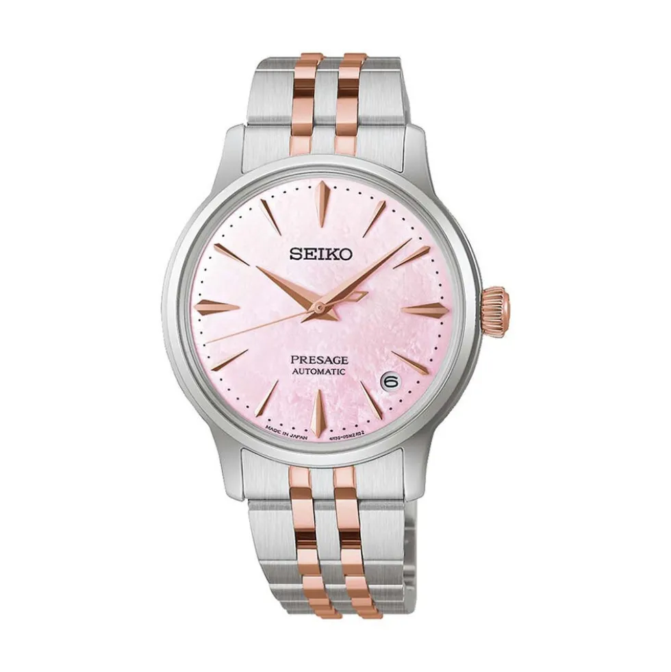Montre Seiko Presage Cocktail Rose
