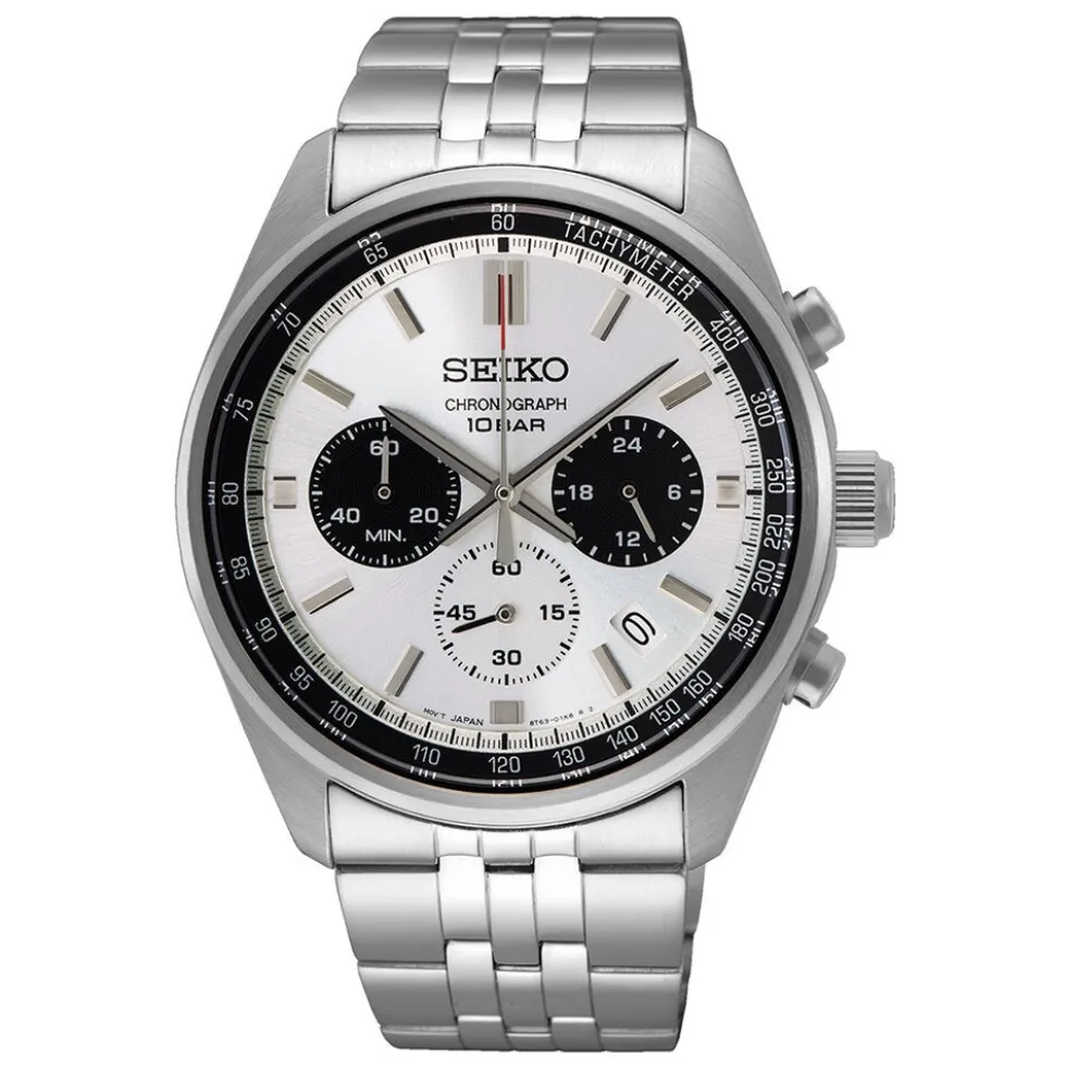 Montre Seiko Sport Bicolore Blanc / Noir